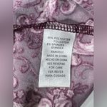 Carol Rose  Plum Paisley Blouse with Embellished Collar 💜 Photo 6