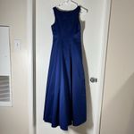VTG Niki by Niki Livas Dance Prom May Event Occasion Maxi Dress Sz 6 Blue Photo 1