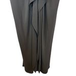 Topshop  Black One Arm Ruched Formal Dressy Maxi Dress Women Sz 8 Photo 7