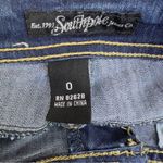 Southpole Jean Co. Size 0 Distressed & Decorated w/Beads & Studs & Glitt… Photo 14