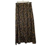 SheIn Ditsy Floral Print Spilt Boho Cottagecore Skirt Size Large Photo 2