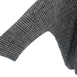 August Silk  Womens Plaid Dolman Sleeve Plush Oversized Tunic‎ Top Black Medium Photo 5