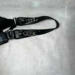 Lodi Los Angeles Black Leather Rodeo Chain Meredith Hobo Shoulder Bag, RFID Photo 8