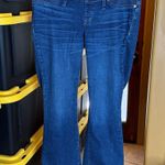 Madewell Maternity Cali Demi-Boot Blue Ankle Jeans Size 32 Photo 1