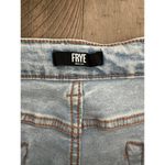 Frye High Rise Straight Leg Light Wash Denim Jeans Women’s size 14/32 Photo 7