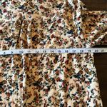 Natural Life  Corduroy Shirt Women’s Small Tan Floral Western Rodeo Cowgirl Warm Photo 5