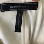 BCBGMAXAZRIA silk amber column strapless maxi dress size 0 wedding guest Photo 5