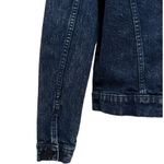 La Vie Rebecca Taylor Shirred Shouder Cropped Denim Jacket in Dark Blue size XS Photo 2