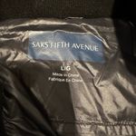 Saks 5th Avenue Saks Fifth Avenue SzL  Down Packable Long Parka Puffer Jacket Hooded Winter Coat Photo 7