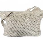 The Sak Crochet Beige Shoulder Bag Photo 0
