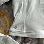 Lululemon  it’s rulu cropped half zip bone size 10 Photo 3