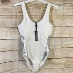 Secndnture mesh zip bodysuit women’s Size Medium Photo 10