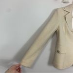 Cache  Boiled Wool Cream Jacket Size Small Photo 5