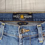 Lucky Brand  Sweet N Straight Ladies' Blue Denim Jeans With Raw Hems Photo 2