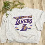 New / Lakers Sweatshirt / custom Gray Size L Photo 2