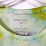 Nine West  Small Top Handmade Tie Dye Tie Dye Green Purple Orange Boho 268 Photo 9