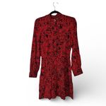 Zadig & Voltaire Refla Soft Wild Dress Color: Crimson Size XS NWT Sold Out Photo 4