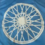 SoulCycle  Vibrant Blue Tank Top with Wheel Design Photo 1