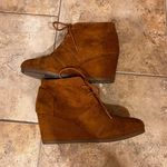 Route 66 Women’s  brown wedge booties. Size 7 Photo 1