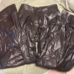 Boutique  leather wide leg pants Photo 0