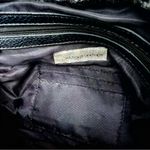 Wilson Tweed and Leather Bucket Handbag Black Photo 7