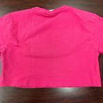 Gymshark Dragon Pink Fraction Crop Active Top Size X-Small Photo 2