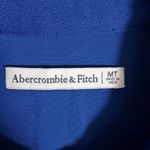 Abercrombie & Fitch PLEATED FLIRTY MATTE SHIRTDRESS - Shirt dress blue Size MT Photo 4