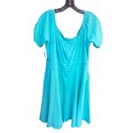 Ashley Stewart  Off The shoulder Ice Green Dress Sz 18/20 NWT Photo 1