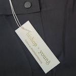 Bishop and Young Black Cargo Mini Wrap Skirt NWT Size XS Mini Black Military Skirt Photo 6