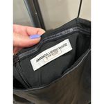 Amanda Uprichard  Kloss Faux Leather Mini Dress Black Womens Size Medium Photo 9