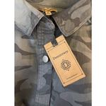 Democracy  Crop Twill Jacket Dusty Slate Size Small NWT Photo 7