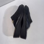 La Plume Italian Leather Black Woven Minimalist Clogs Mules US 7.5 Photo 10