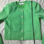 Love Bonito Size 4 Mojito Green Tullie Cropped Suit Jacket Preppy Heritage Chic Photo 10