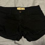 Hollister Black Jean Shorts Low Rise Short Short Casual Fit Photo 0