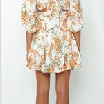 Debbie & Dabbie Hello Molly Nothing Quite Like You Dress in Orange White Size 10 Photo 3