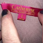 Catherine Malandrino CATHERINE  Vintage Lined Women Blush Pink Long Sleeve Tunic Photo 4