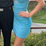 Princess Polly Mini Blue Dress Photo 1