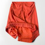 Robert Rodriguez  Cocktail‎ Dress Size 8  Orange Ruched Gathered Mini Cap Sleeve Photo 6