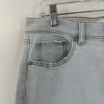 NWT Ann Taylor LOFT Light Wash Frayed Hem High Rise The Skinny Jeans Size 28 Blue Photo 3