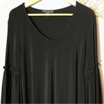 Karen Kane Flared Sleeve Swing Mini Dress (Black) - Large Photo 3