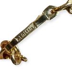 Vintage Germany Leaf Enamel Wreath Necklace Photo 3