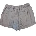 REWASH  Womens Linen Casual Shorts Size Medium With Pockets Vacation Beach Comfy‎ Photo 1
