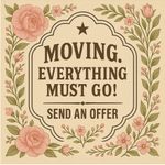 Francesca's Gold Rhinestone Moon & Stars Necklace  Photo 3