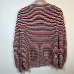 John + Jenn ✨  Striped Pullover Sweater Small Pink Photo 7