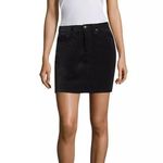 Rag and Bone 🆕 NWT Black Velvet Dive Skirt (RB-23) Photo 1