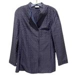 Akris Punto  Cotton Tunic Blouse Light Jacket Black Size 8 Photo 0