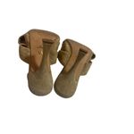 Veronica Beard  Alin Sandal in Sand Sz 8 suede heeled sandal Photo 2