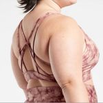 Athleta Solace Printed Bra D-DD+ Riptide NWT Palermo 2X Photo 1