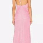 NBD pink one shoulder formal maxi dress Photo 1