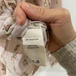 Love Shack Fancy  100% cotton cottage core blouse in light pink NWT Photo 7